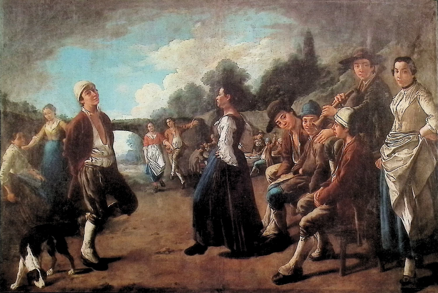 Giacomo Ceruti, il Pitocchetto - 272, Ballo di contadini